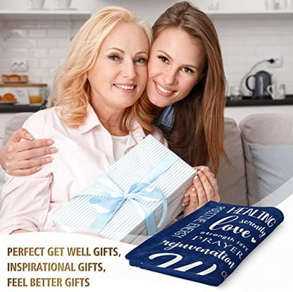 Afterprints Warm Hugs Healing Blanket, Get Well Gifts for Women Men