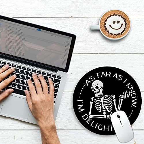 Gctriki Skull Mouse Pad, Funny Small Mouse Pads for Desk Laptop Gaming