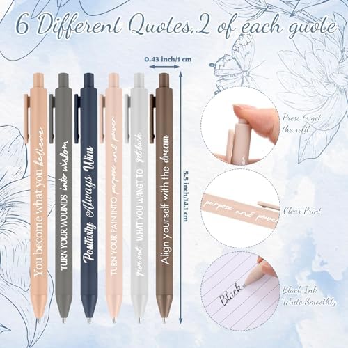 Resurhang Bulk Inspirational Spiral Notebooks with Pen for Teacher