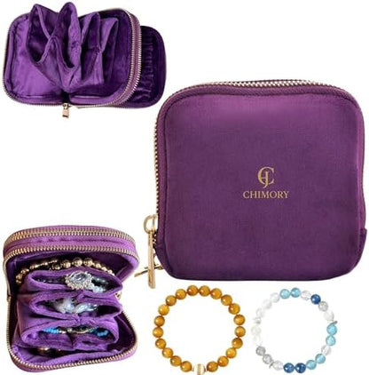2026 Travel Jewelry Case, Jewelry Travel Case for Crystal Bracelets