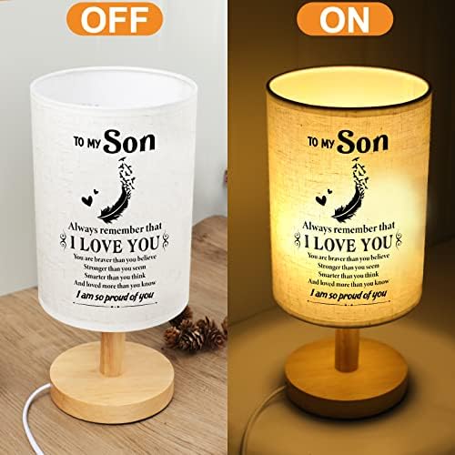 SOUHONEY Gifts for Son, Table Lamp for Son Birthday Gifts from Parents