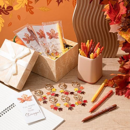 20 Sets Fall Party Favors, Fall Gifts Bulk for Coworker, Employee
