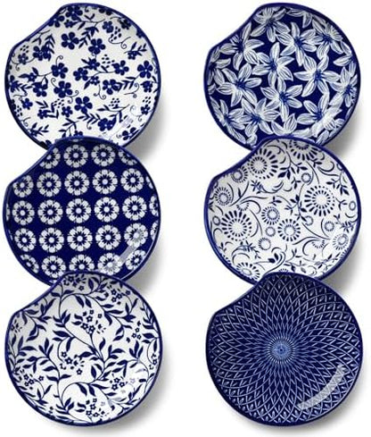 vancasso 6-Pack Ceramic Spoon Rest for Stove Top, 4.8 Inch Spoon