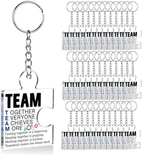 Team Appreciation Gifts Bulk for Coworkers Employee Staff Keychains