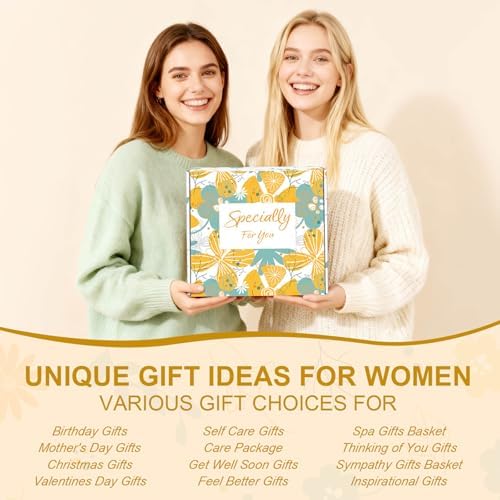Wasocol Self Care Gifts for Women Gift Baskets,Sending Sunshine