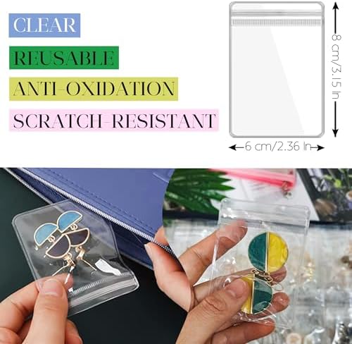Earring Organizer Case Travel Jewelry Organizer Transparent Jewelry