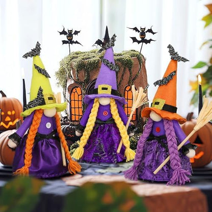 Lovinland Halloween Decorations Indoor - Halloween Gnomes for Office