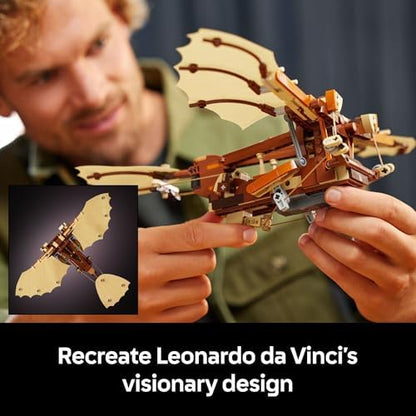 LEGO Icons Leonardo da Vinci's Flying Machine DIY Kit - Ornithopter