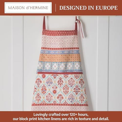 Maison d' Hermine Aprons for women with Pocket 100% Cotton