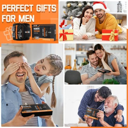 Lenski Stocking Stuffers for Men Adults, Magnetic Wristband Gifts for