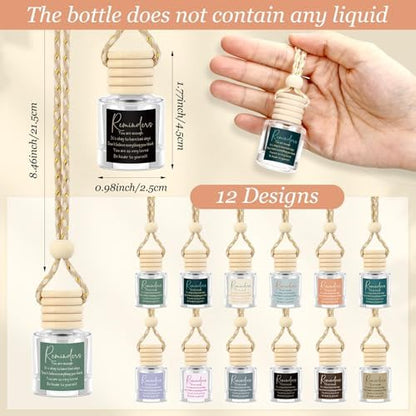 Funnymoom 12 Pcs Employee Appreciation Gifts Bulk Car Air Freshener