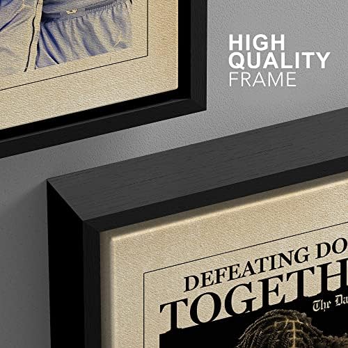 wall26 Framed Canvas Print Wall Art Set Duke North Carolina Basketball
