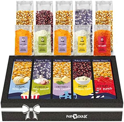 Movie Night Christmas Gifts - Holiday Popcorn Gift Baskets Gift Sets