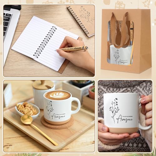 Vesici Thank You Gifts Set Employee Appreciation Gifts Coffee Mug with