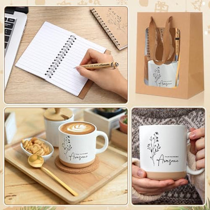 Vesici Thank You Gifts Set Employee Appreciation Gifts Coffee Mug with