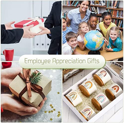 Sieral 6 Pcs Staff Appreciation Gifts Bulk Ceramic Pot for Coworkers