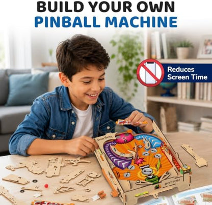 Smartivity DIY Pinball Machine I Global Award Winning Game Ages 8-99
