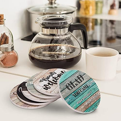 Funny Coasters - House Warming Gifts New Home - Housewarming Gifts for