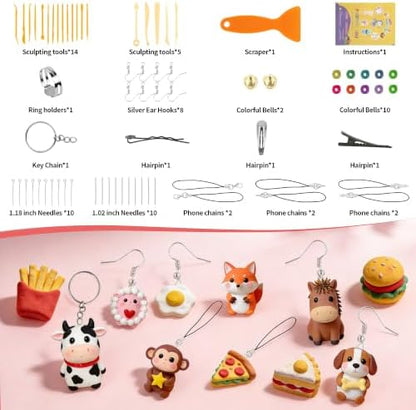 Artpar Polymer Clay Kit,102 Colors Modeling Clay for Kids,Oven Bake