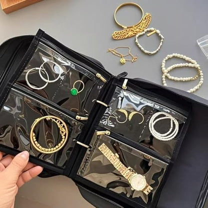 GSXRB Waterproof Anti-Tarnish Jewelry Organizer for Travel - Large