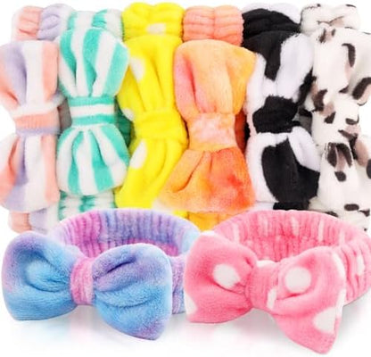 YOOVR 8pcs Spa Headband, Christmas Stocking Stuffers for Teen Girls