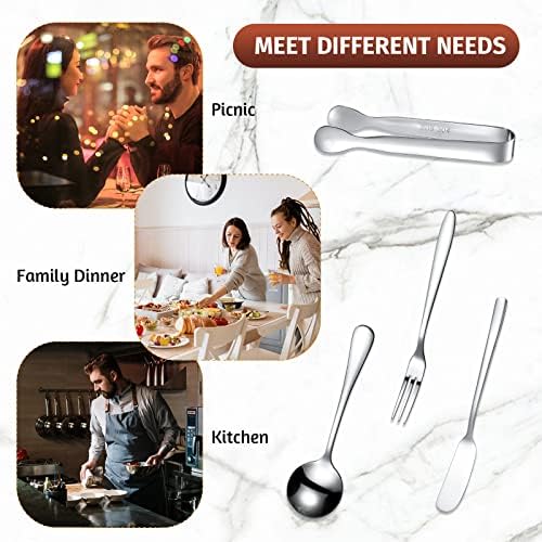 Patelai 35 Pcs Charcuterie Board Utensils Cheese Spreader Knife Set