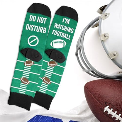 Funny Socks For Men - Cool Mens Football Socks, Sports Stocking