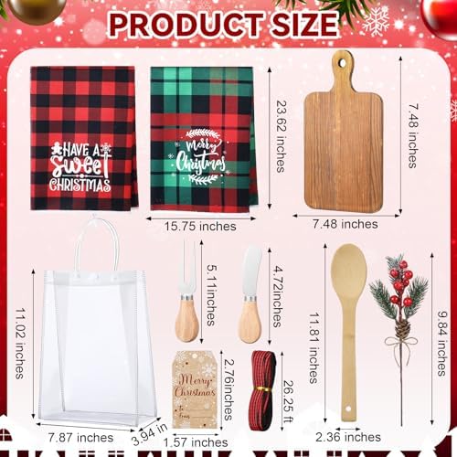 Chengu 8 Set Christmas Kitchen Gift Sets Xmas Cooking Utensils Include