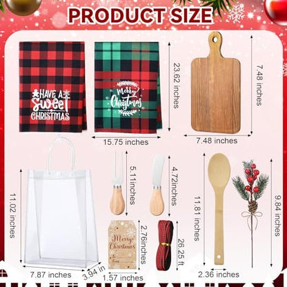 Chengu 8 Set Christmas Kitchen Gift Sets Xmas Cooking Utensils Include