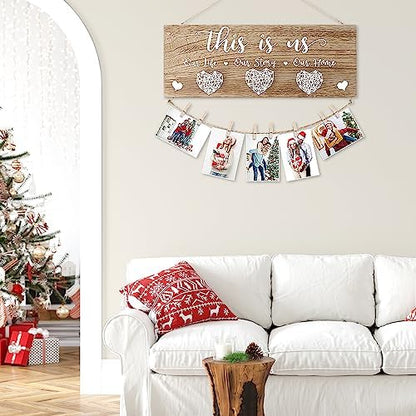 Couples Christmas Gift, This Is Us Wall Decor - Family Gifts Ideas
