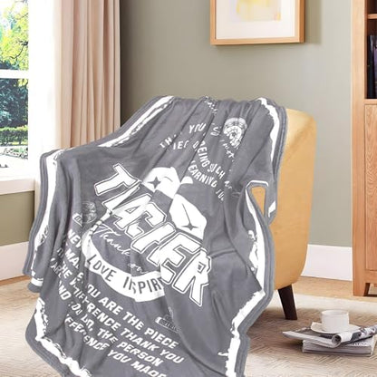 Teacher Gifts Blanket Throw 60”×50” Appreciation Gifts for Women Men