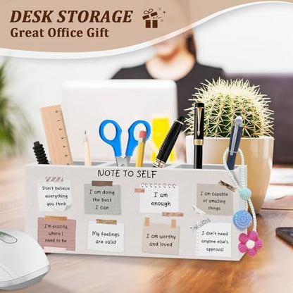 WODMIS Mental Health Pen Pencil Holder for Desk, Inspirational Gifts