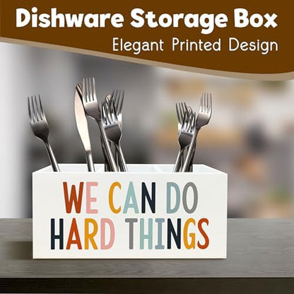 We Can Do Hard Things Pen Holder Pencil Organizer for Classroom
