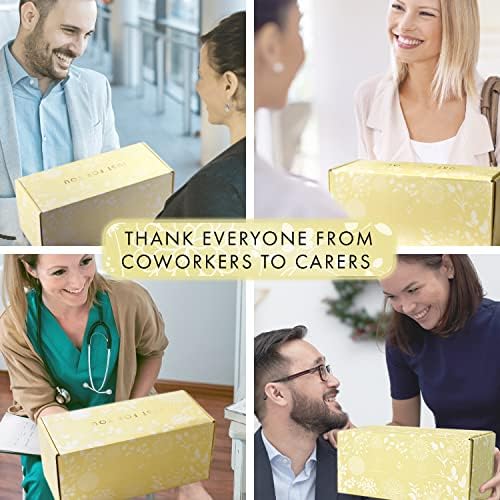 Luxe England Thank You Gift Box for Women, 6 Piece Appreciation Basket