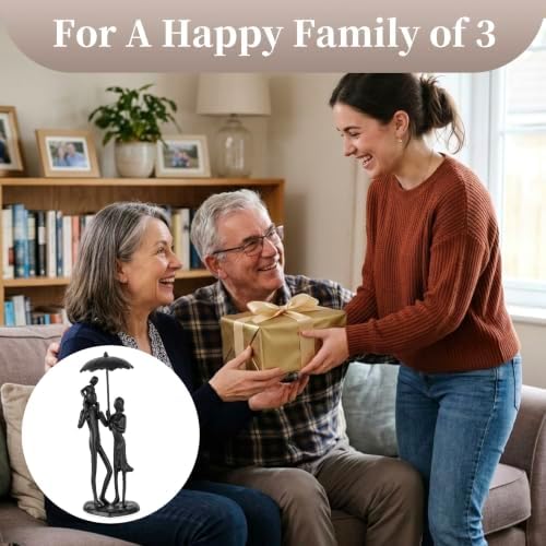 Sziqiqi Anniversary Wedding Gifts for Couple: Family Figurines for