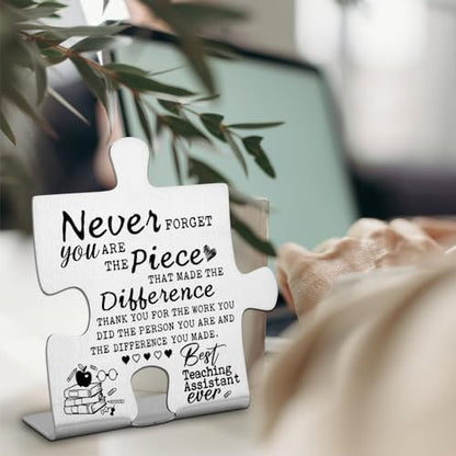 Teacher Assistant Gifts, Thank you Appreciation gifts for Teacher