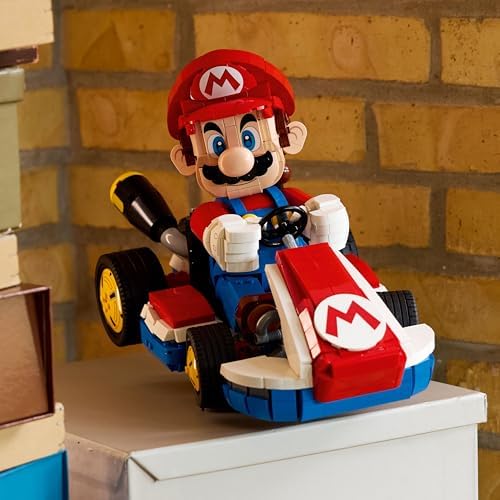 LEGO Super Mario: Mario Kart – Mario & Standard Kart Building Set for