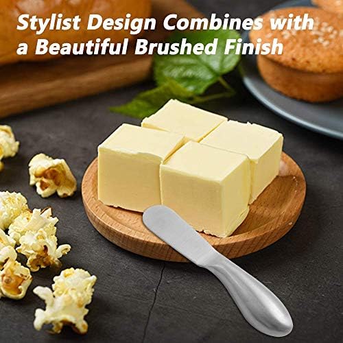 6 Pieces Cheese Spreader Set, Stainless Steel Multipurpose Cheese and