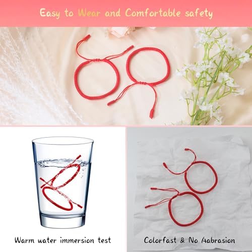 DAYANEY Red Bracelet for Women Men Red String Bracelet Baby Protection
