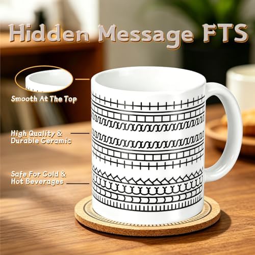 Fuck This Shit Coffee Mug,Secret Hidden Message Fuck This Shit Coffee