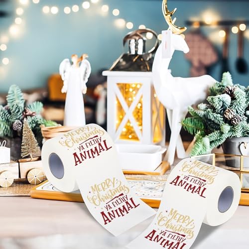 Funny Christmas Toilet Papers, Home Alone Christmas Bathroom