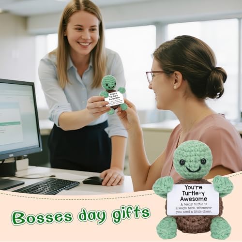 Mini Funny Turtle Birthday Gifts for Women Men Christmas, Thanksgiving