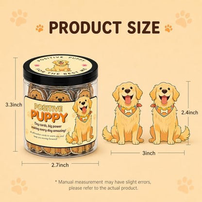 60 Positive Affirmation Cards Jar Golden Retriever Gifts For Women