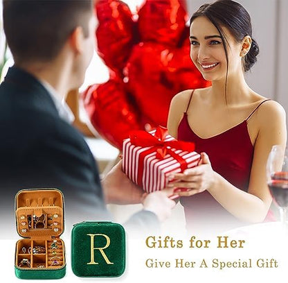 Parima Gifts for Women - Women Gifts, Plush Velvet Travel Jewelry