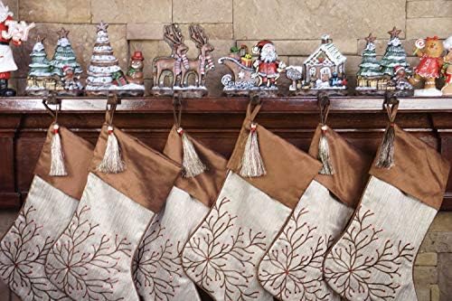 Lulu Decor, Cast Iron Combo Decorative Gingerbread Stocking Holders