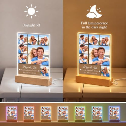 Custom Picture Frames Customized Anniversary Birthday Gifts for Women