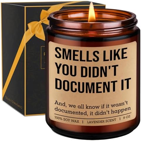 GSPY Candle, HR Gifts, Human Resources, Funny Office Gifts for