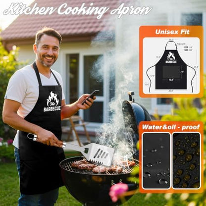 ROMANTICIST 26pcs Grilling Gifts for Men, Dad Gifts for Father's Day