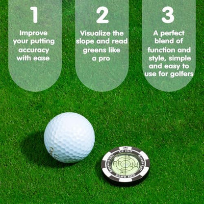 SlopeMaster ProGreen Reader - Golf Ball Marker with High Precision