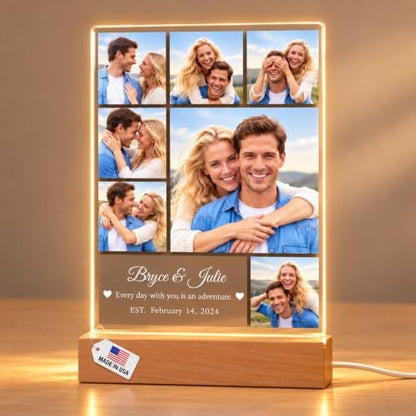 Custom Picture Frames Customized Anniversary Birthday Gifts for Women
